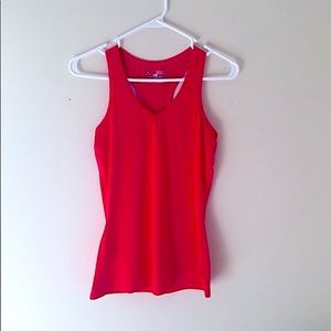 Under Armour Heat Gear Racerback Tan…